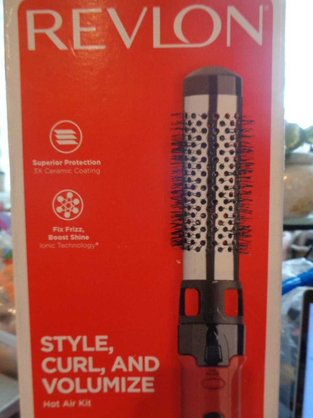 Revlon Hot Air Brush Kit Style Curl Volumize